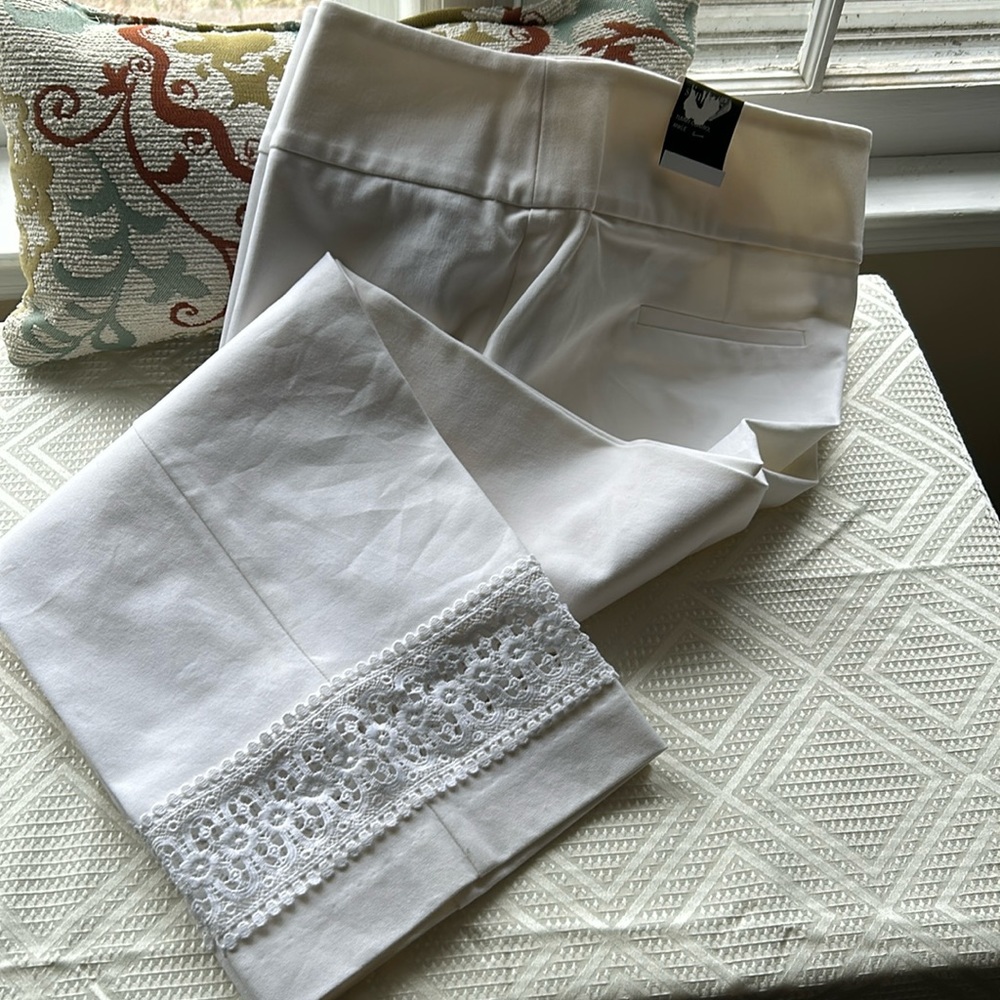 Alfani Plus Tummy Control Slim Leg Pants Size 16W NWT